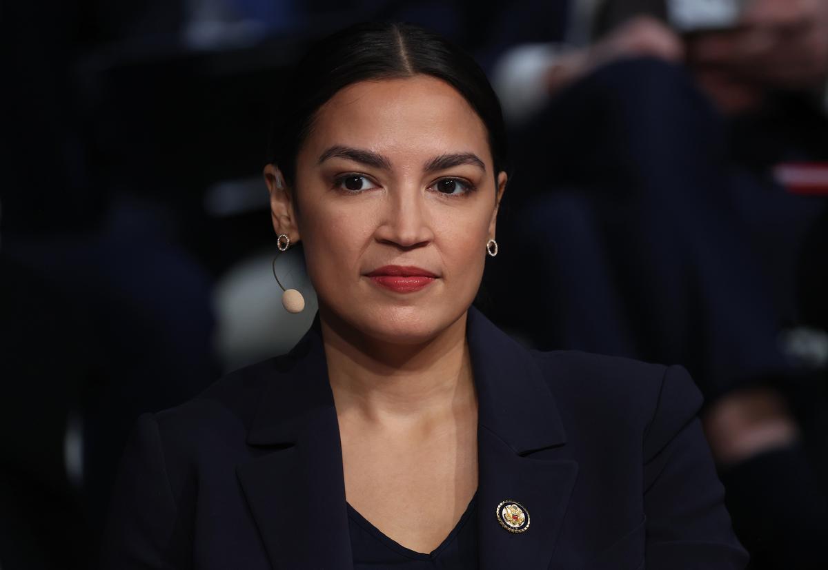  Alexandria Ocasio-Cortez, U.S. representative for New York’s 14th congressional district, participates in a Townhall panel on populism at the 62nd Munich Security Conference on February 13, 2026, in Munich, Germany. (Photo by Sean Gallup/Getty Images) 