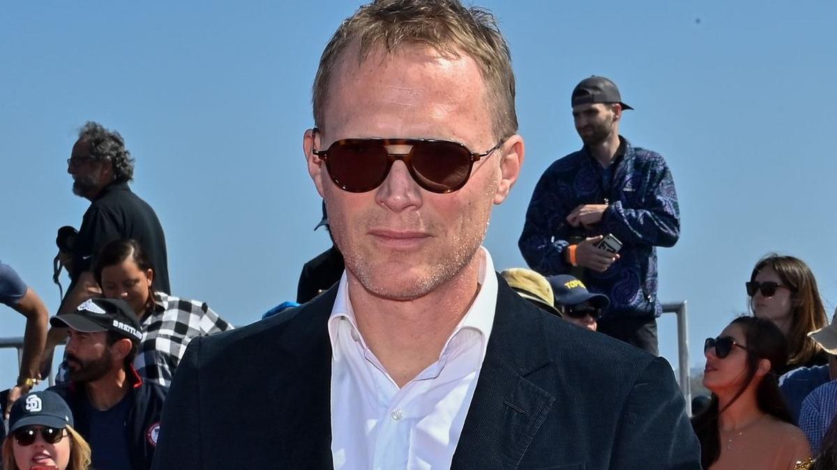 Paul Bettany attends the premiere of "Top Gun: Maverick" at the USS Midway in San Diego, Calif., on May 4, 2022. The actor turns 55 on May 27. File Photo by Jim Ruymen/UPI