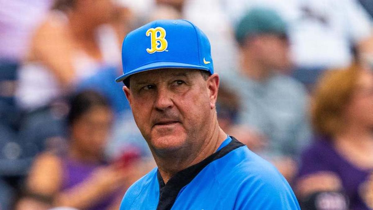  Jun 16, 2025; Omaha, Neb, USA; UCLA Bruins head coach John Savage walks off the field before the game against the LSU Tigers at Charles Schwab Field. Mandatory Credit: Dylan Widger-Imagn Images | Dylan Widger-Imagn Images 