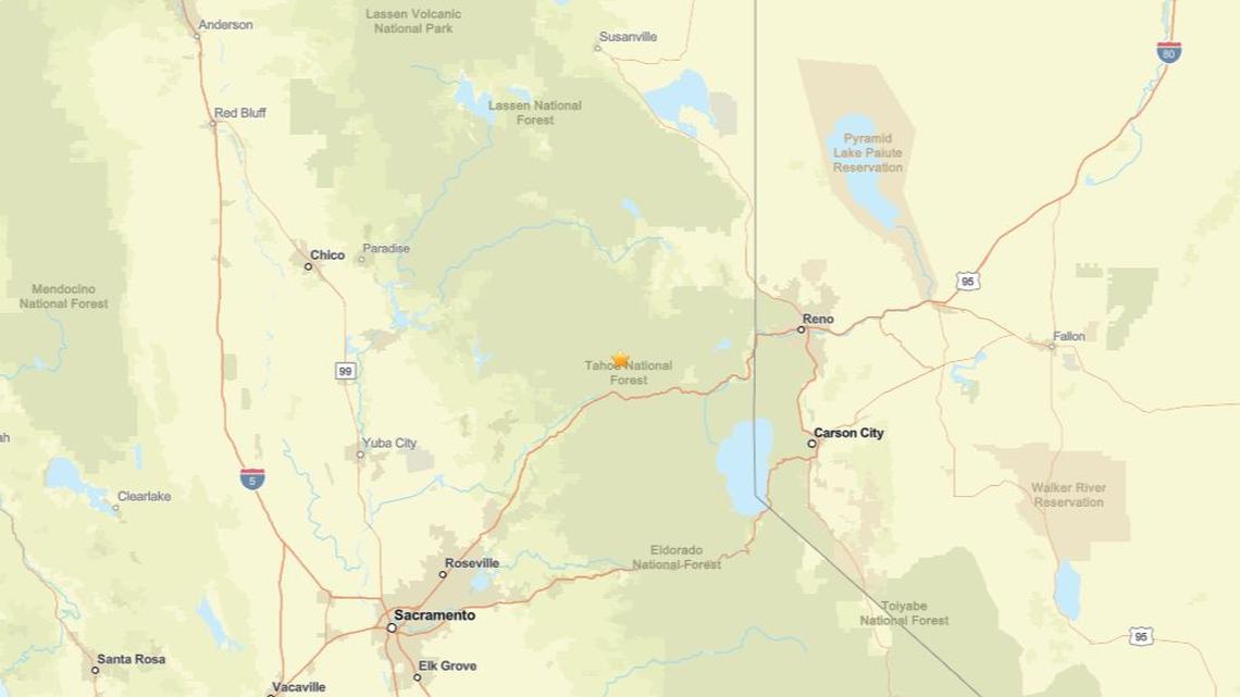 Earthquake struck area near Whitehawk, CA: 2.1 magnitude recorded on May 15 