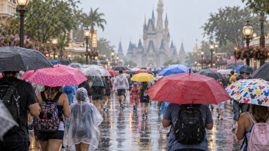 Rainy Day at Disney: Tips for Visiting Disney World Parks in the Rain 