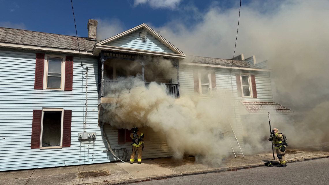 No injuries reported in North Columbus Street fire