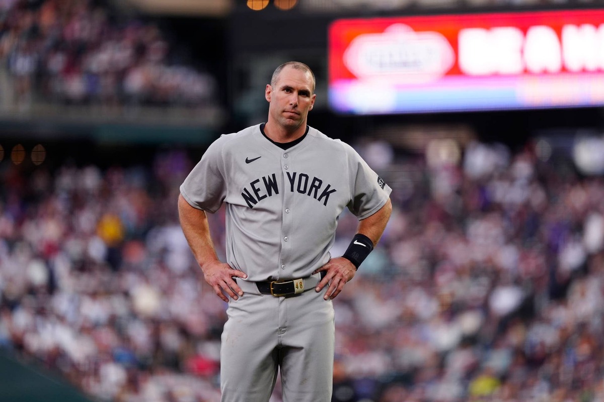 Paul Goldschmidt's prior second-half decline provides critical context for current valuation decisions. © Ron Chenoy-Imagn Images