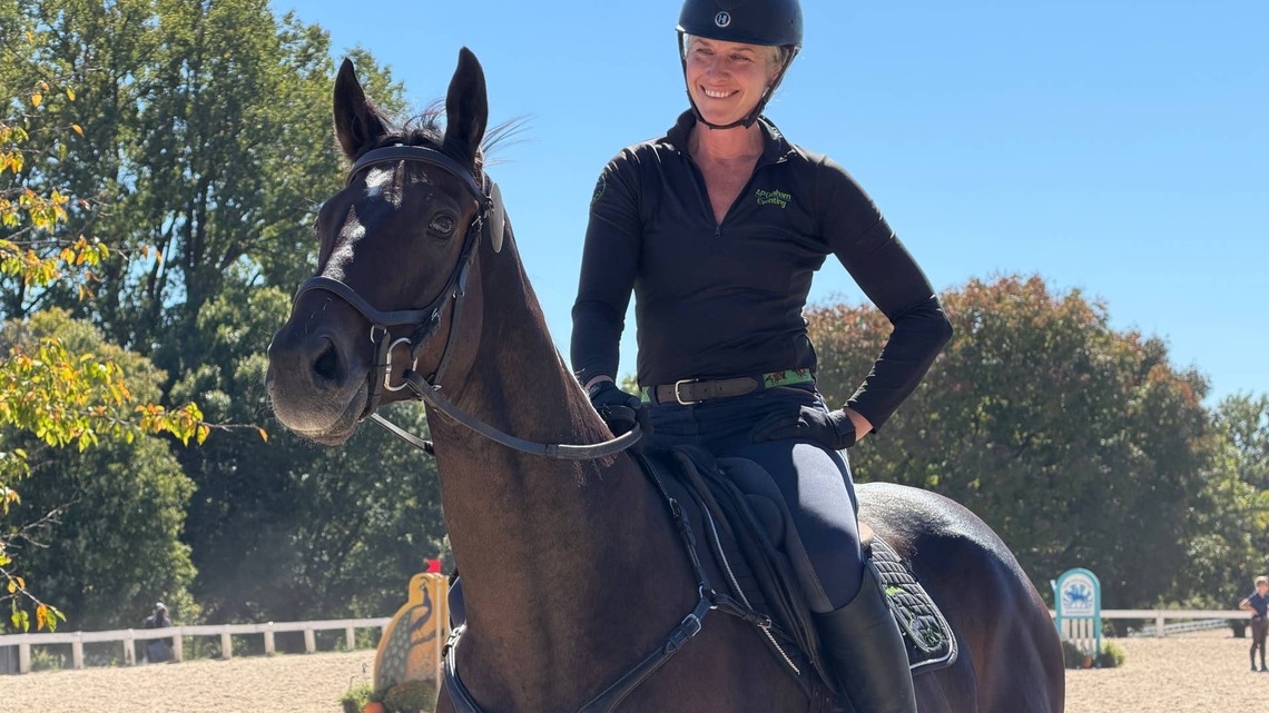 A Life-Changing Makeover: Former Racehorse Goes From Bail Pen Pipeline To Show Ring 