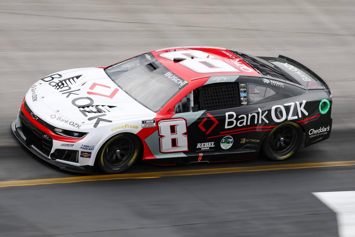  Apr 11, 2026; Bristol, Tennessee, USA; Richard Childress Racing driver Kyle Busch (8) during qualifying at Bristol Motor Speedway. Mandatory Credit: Randy Sartin-Imagn Images 
