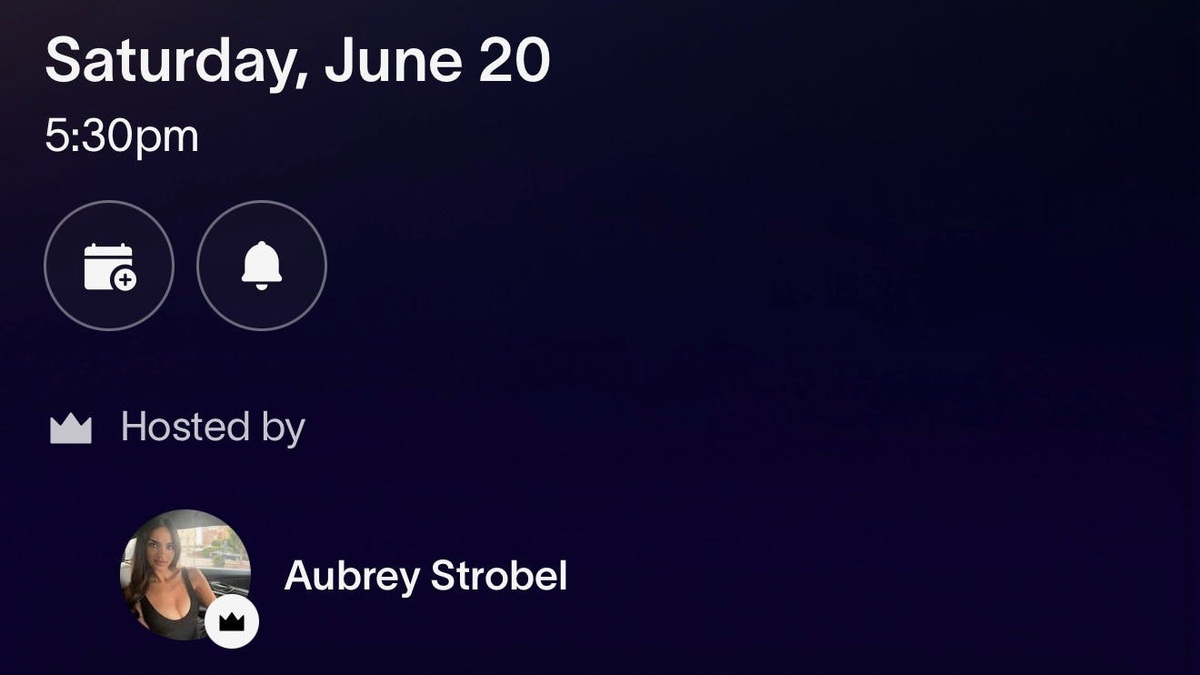 Partiful has an invitation feature allowing hosts to invite past guests and mutuals in the app, but Strobel says she also individually texted guests the link inviting them to the party.