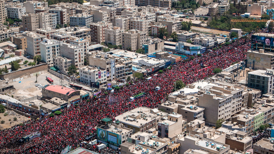 As Khamenei mourners fill Iran's streets, discontent still simmers 