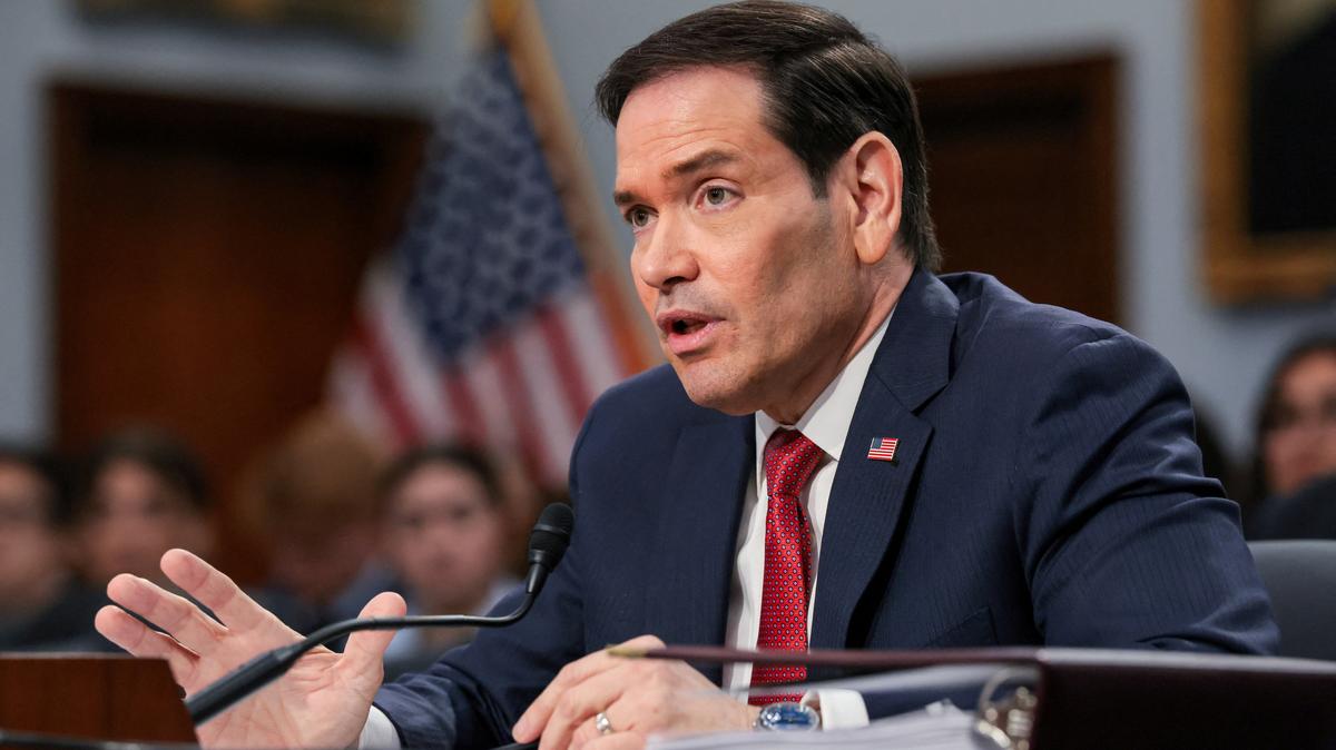 U.S. Secretary of State Marco Rubio testifies before a House Appropriations Subcommittee hearing on President Donald Trump's FY2027 budget request for the Department of State, on Capitol Hill in Washington, D.C., U.S., June 2, 2026. REUTERS/Kylie Cooper