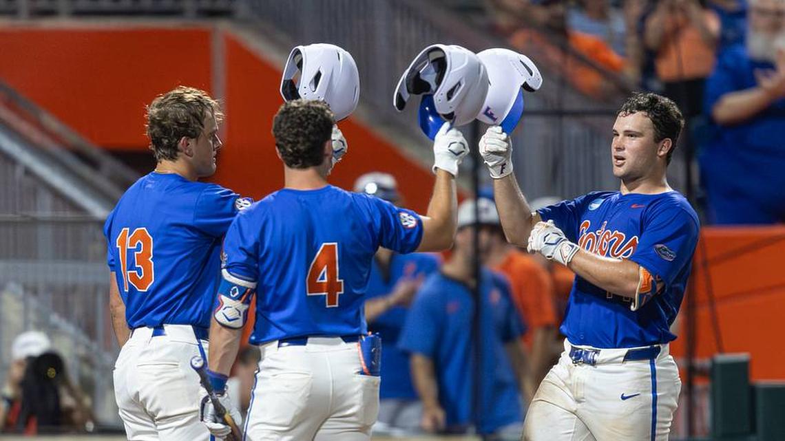 Florida Throttles Miami Behind Seven Home Runs in Gainesville Regional