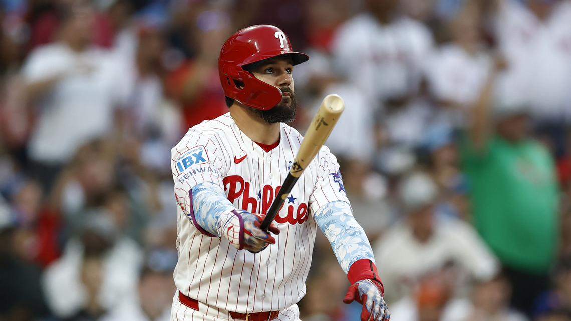 Phillies’ Schwarber joins teammate Harper in Home Run Derby
