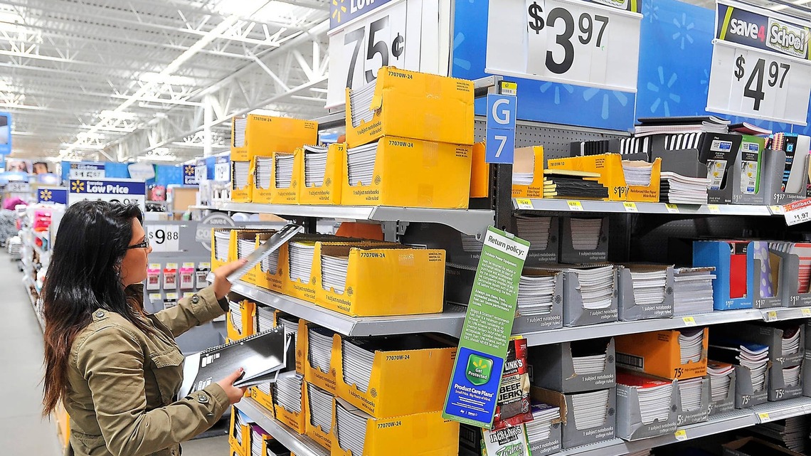 Walmart revives pre-pandemic prices for back to school season