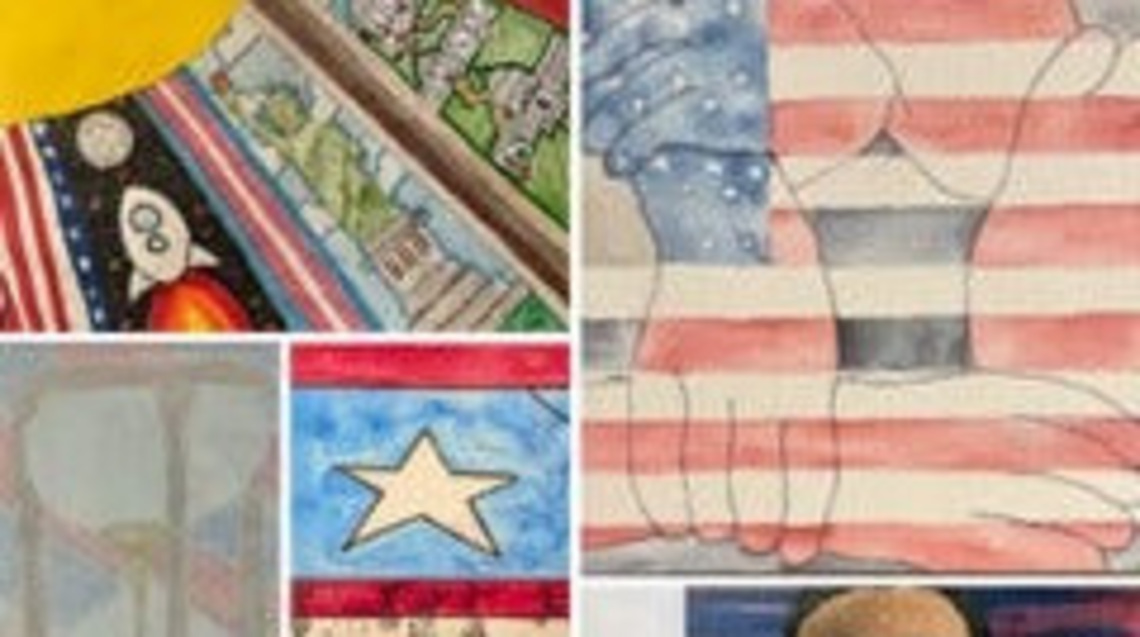 How students across the nation reimagined the American flag 