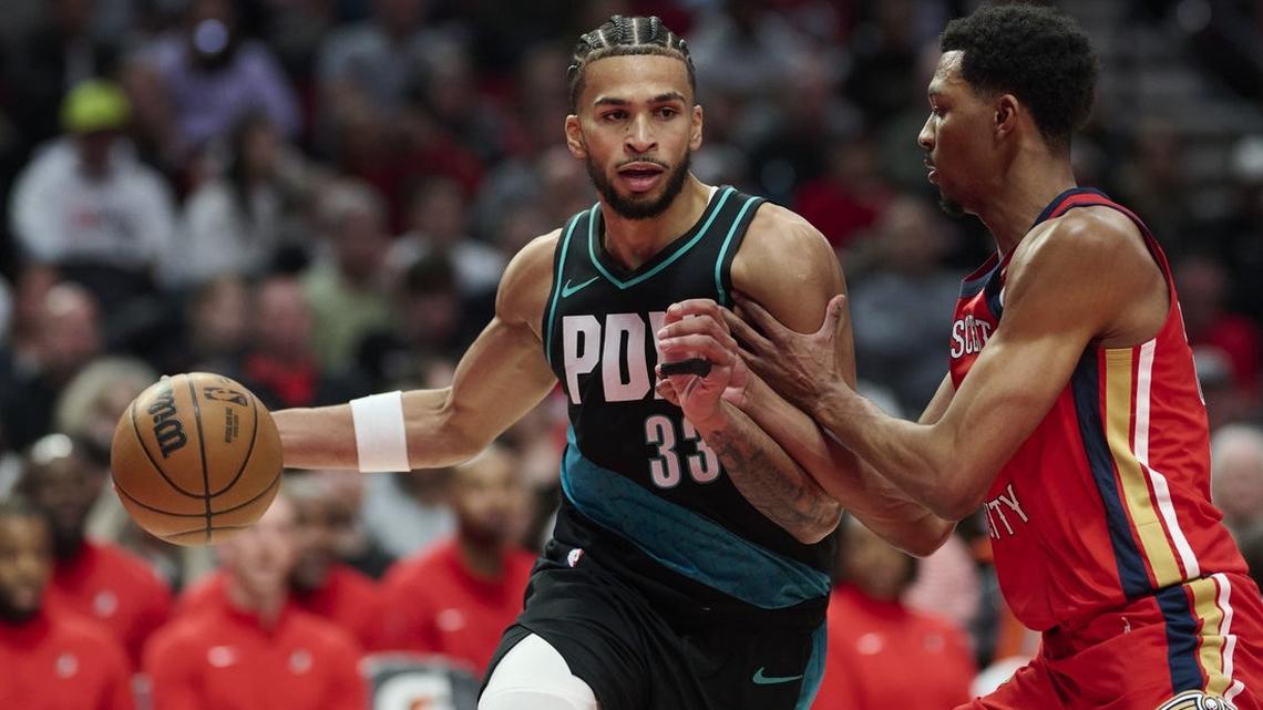 Blazers boost playoff positioning, extend Pelicans' skid 