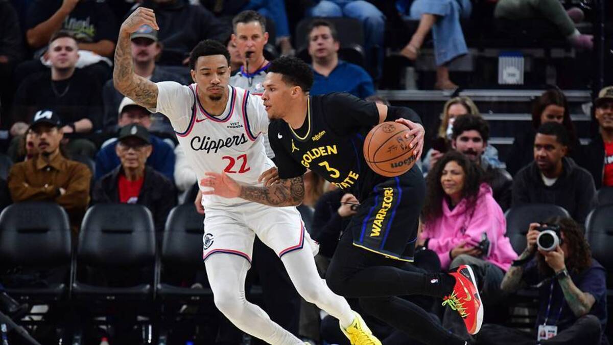  Golden State Warriors guard Will Richard (3). | IMAGN IMAGES via Reuters Connect 