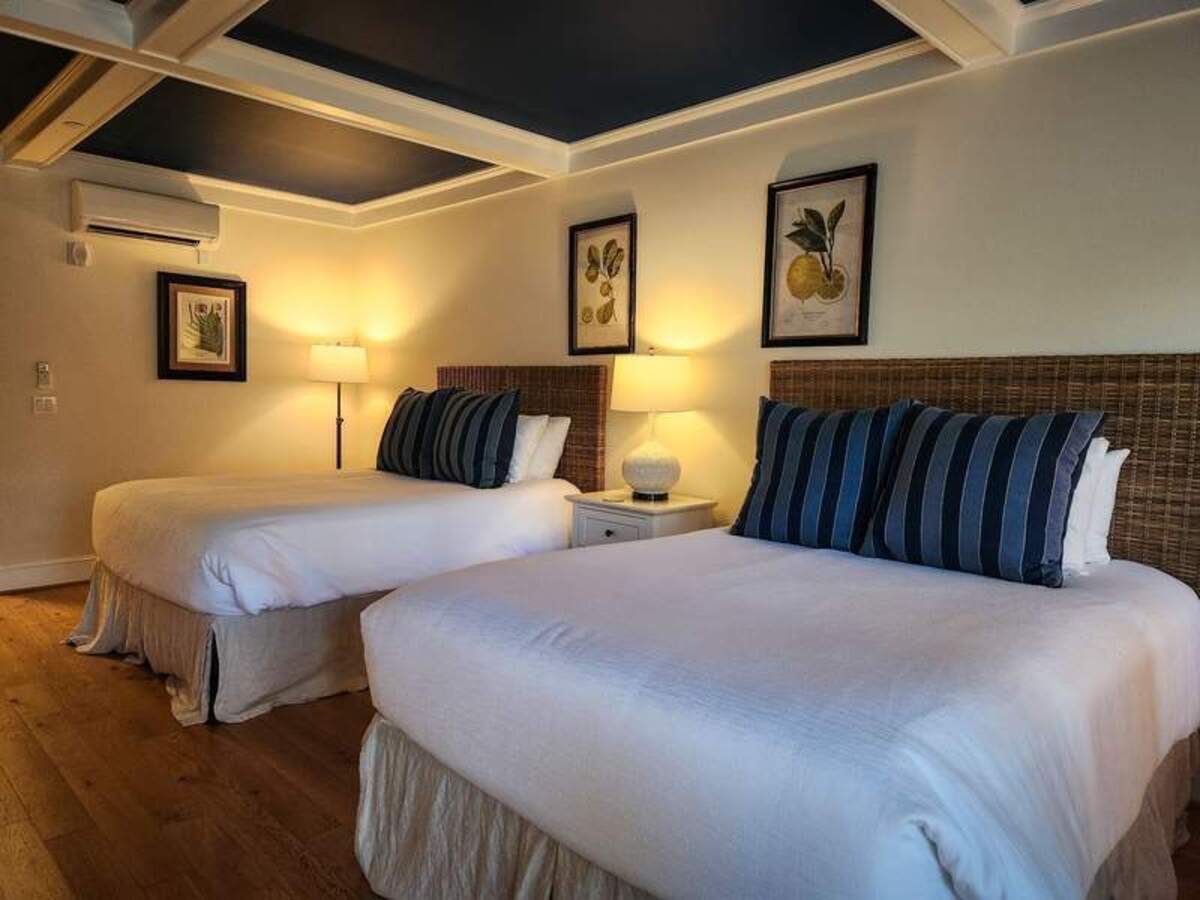  Bright rooms and luxury amenities provide a restful stay at the boutique village inn. Photo credit: June Russell-Chamberlin 