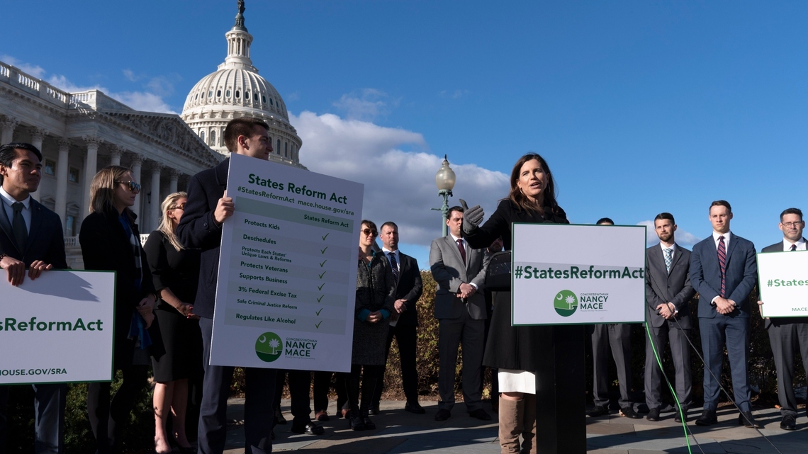 SC GOP Rep. Nancy Mace votes against bill to decriminalize marijuana — an idea she supports