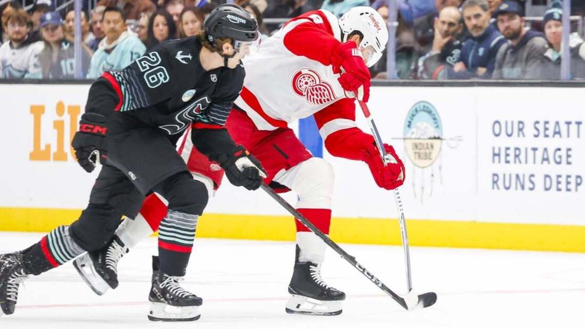 Kraken squander 3-goal edge, emerge with shootout win over Red Wings