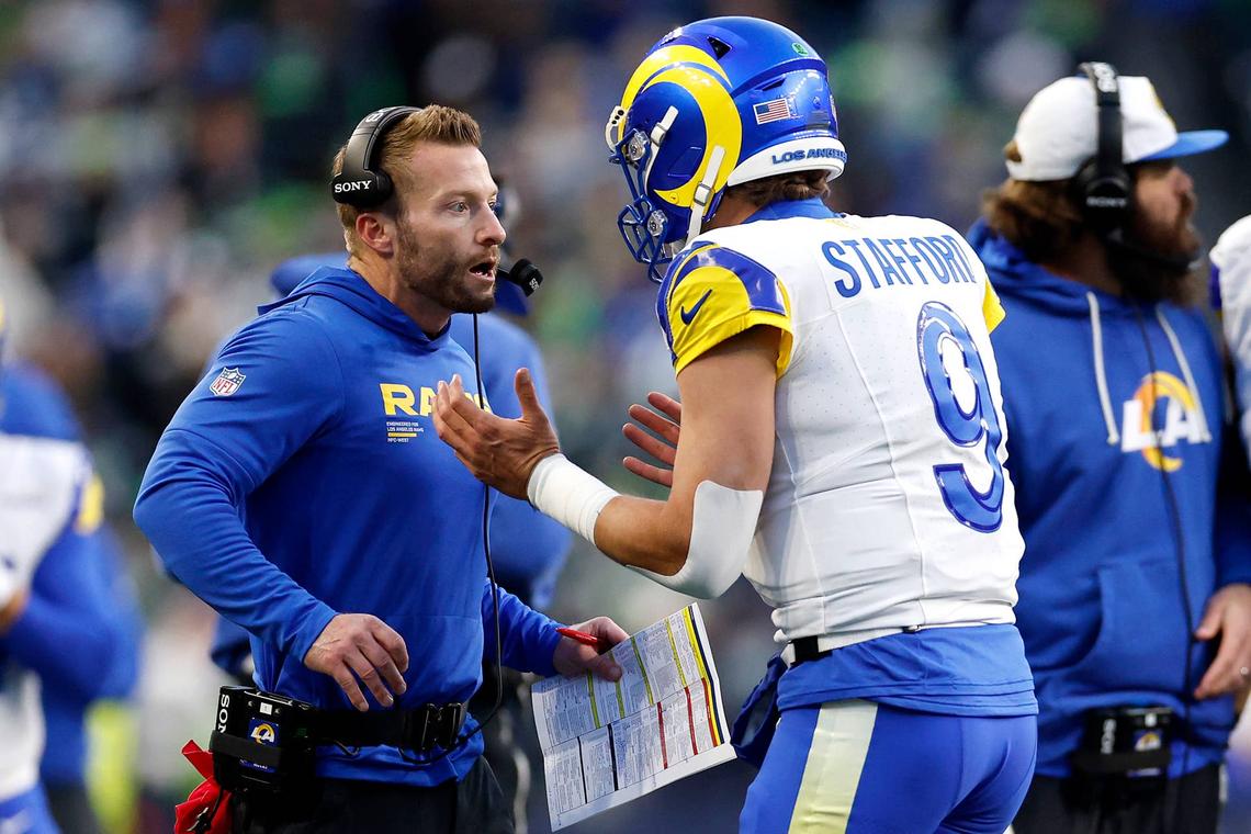  Sean McVay wants everyone to know Matthew Stafford is still his guy. 