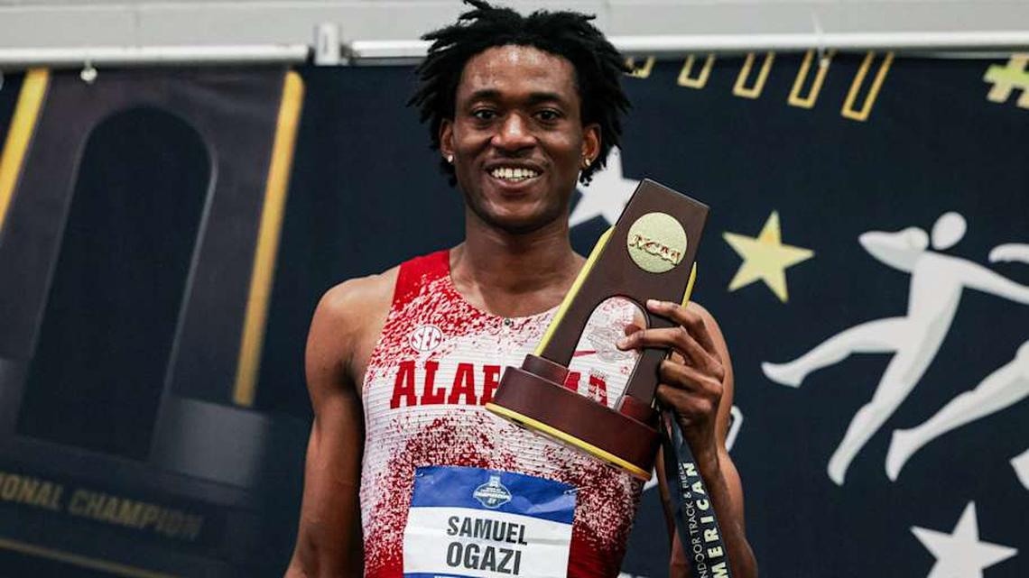 Alabama Sprinter Samuel Ogazi Wins 400-Meter National Title: Roll Call