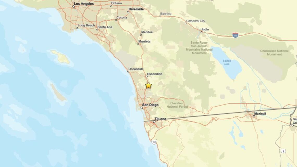 The earthquake previously reported by the USGS has been deleted after review 
