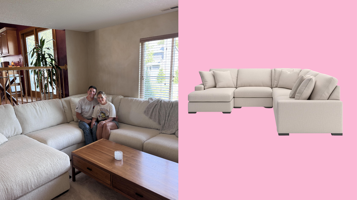 Worth It! My Boyfriend and I Tested This Dreamy Bouclé Couch 