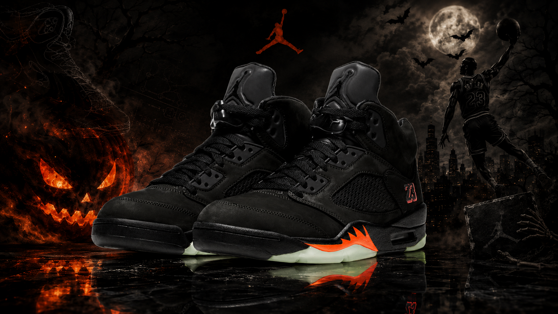 Air Jordan 5 ‘Halloween': Where to Buy the Spooky Retro Before Oct. 31
