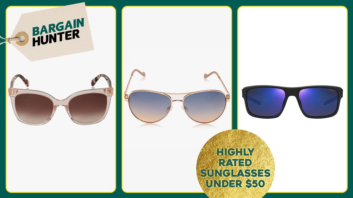 Don't Go Sun-Blind: Shop These Highly Rated Sunglasses Under $50 on Amazon 