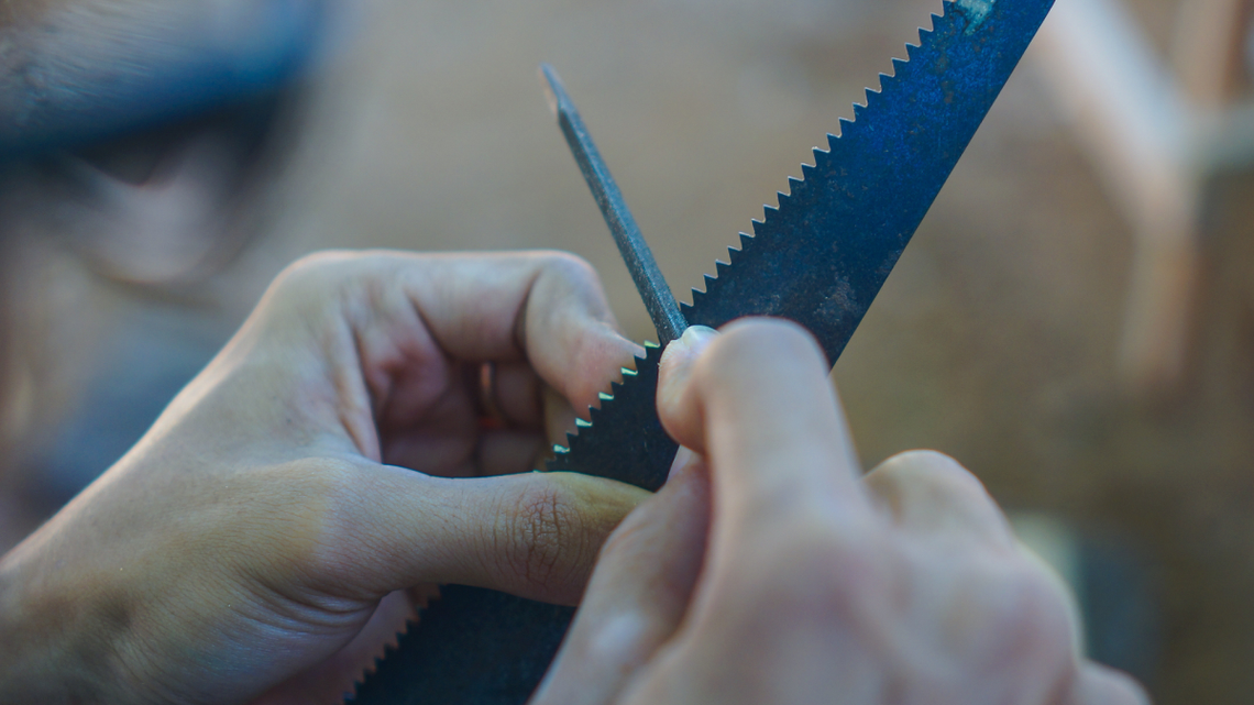 Sharpening Serrated Knives Isn't Hard-You're Just Using the Wrong Tool 