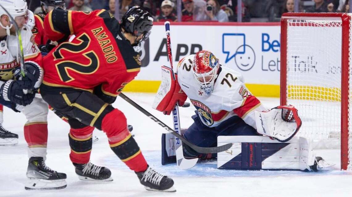 Bobrovsky, Verhaeghe push Panthers past Senators