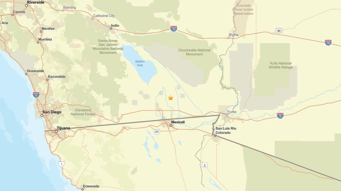 Update: May 10 - 2.6 magnitude earthquake registered near Brawley, CA 
