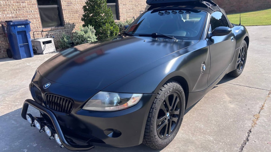 Safari-Style 2005 BMW Z4 Roadster for Sale With 93,000 Miles