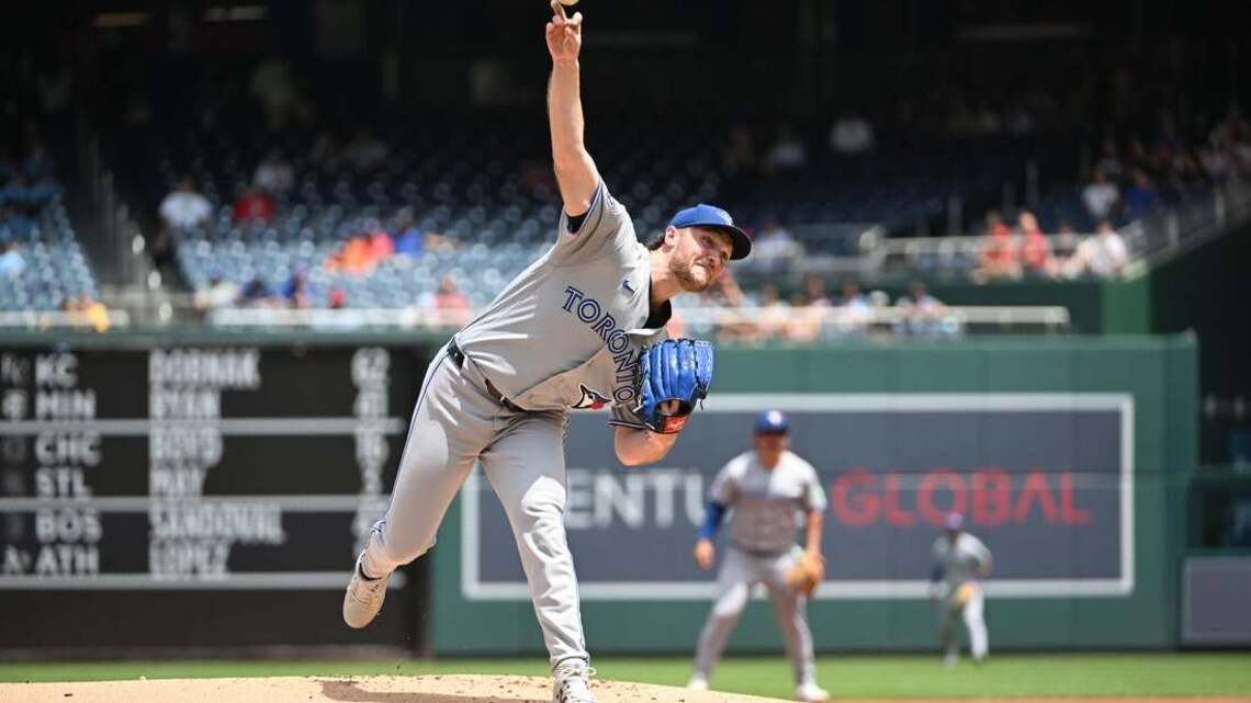 Blue Jays top Nationals on solid pitching, timely hits