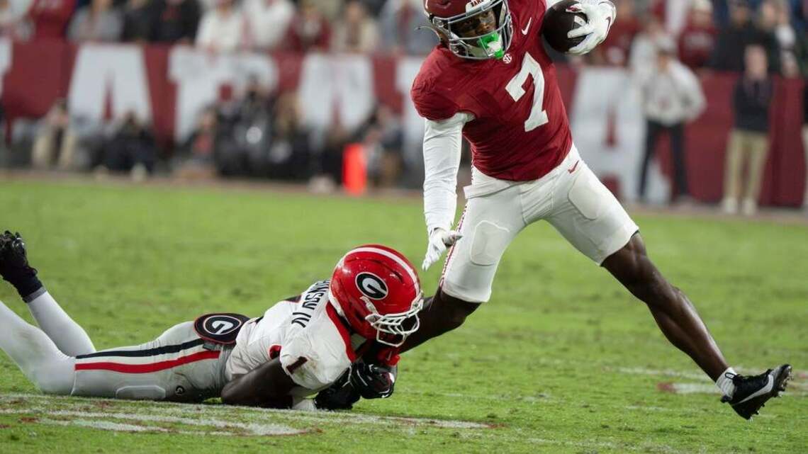 No. 2 Georgia finally breaks through in Tuscaloosa, tops No. 6 Alabama 