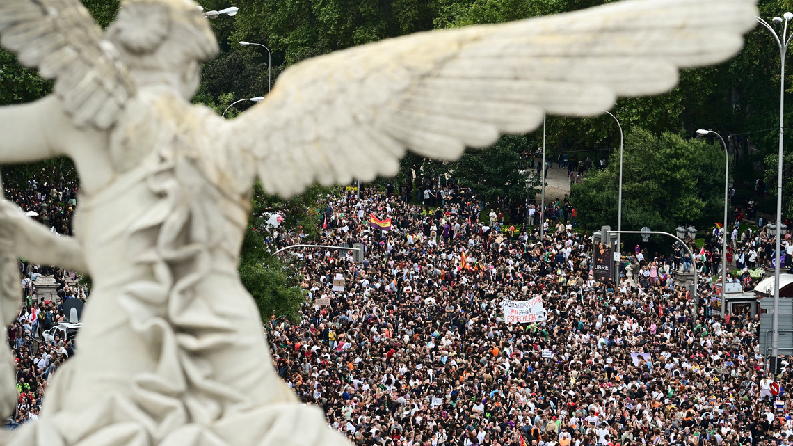 Tens of thousands protest across Spain over housing crisis