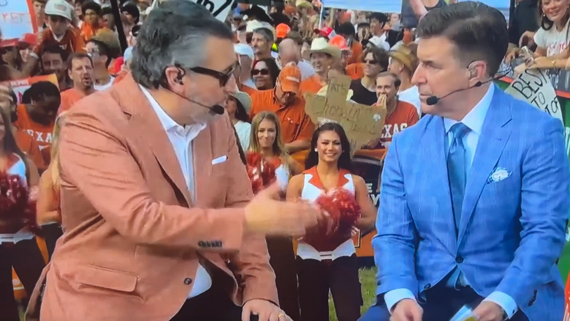 'College GameDay' Interviews Ted Cruz During Week 2 Show In Texas 