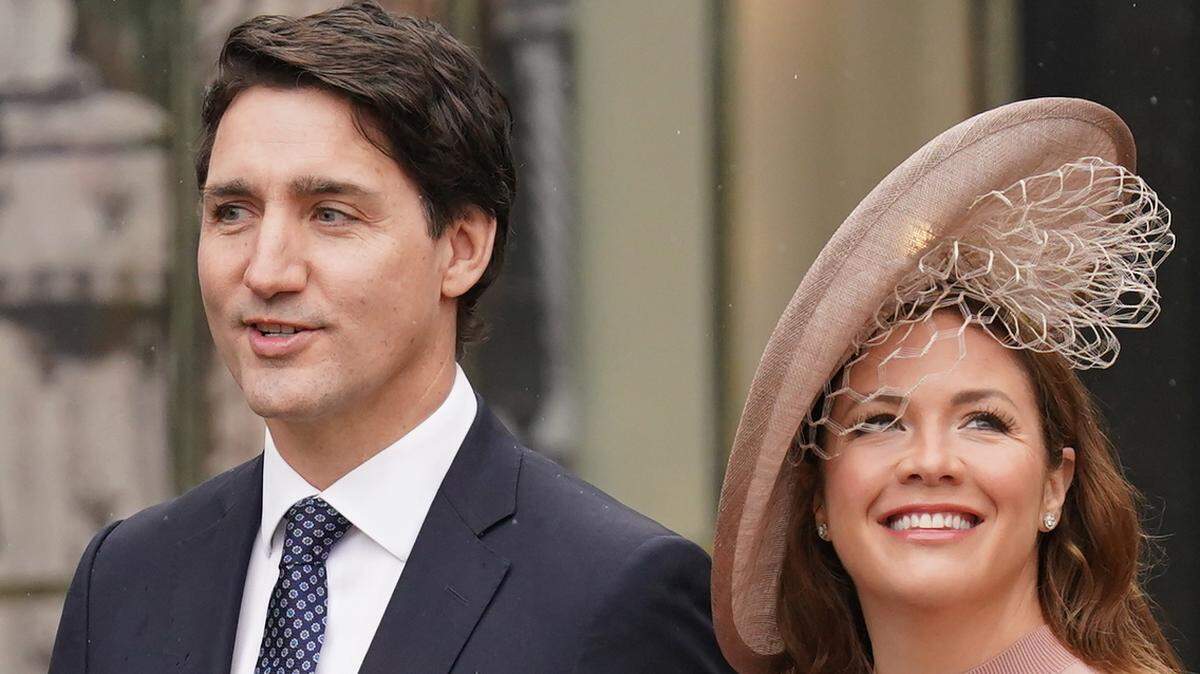 Tras 18 años de matrimonio, el primer ministro de Canadá Justin Trudeau y su esposa, Sophie Trudeau, anuncian su separación en mensajes en Instagram. En la foto de archivo, la pareja asiste a la coronación del rey Carlos III el 6 de mayo de 2023 en Londres.