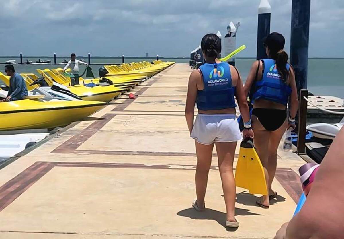  On our way to board our speedboat for Aquaworld's Jungle Speedboat Tour! Photo credit: Kimberly Miles 