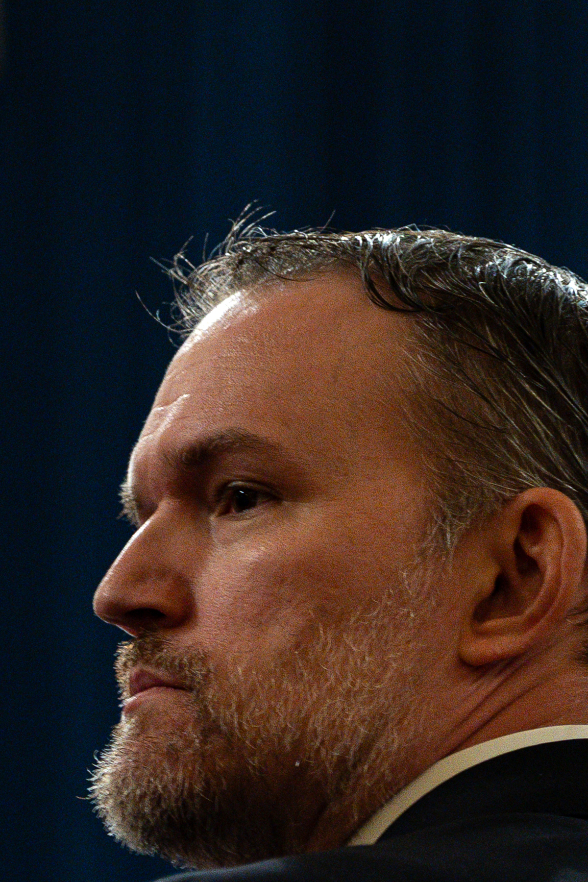 FILE -- Jamieson Greer, the U.S. trade representative, attends a House Ways and Means Committee hearing in Washington on April 22, 2026. As another round of negotiations to review a North American free-trade deal wraps up in Washington this week, lawmakers are growing more vocal in defense of the deal, and anxious about its future. (Tierney L. Cross/The New York Times)