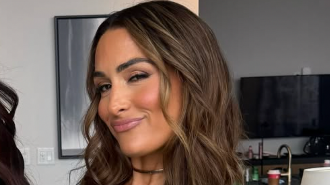 Nikki Bella Rocked Special Philly-Themed Outfit at Eagles Game Sunday 