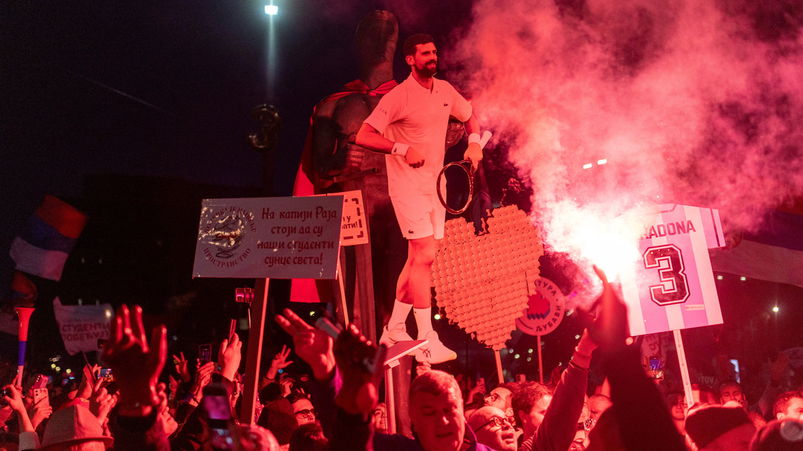 Serbia's Vucic concedes defeat in historic election win for student protest movement 