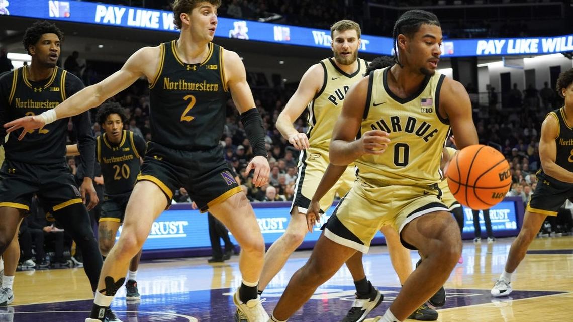 C.J. Cox's career night carries No. 15 Purdue past Northwestern 