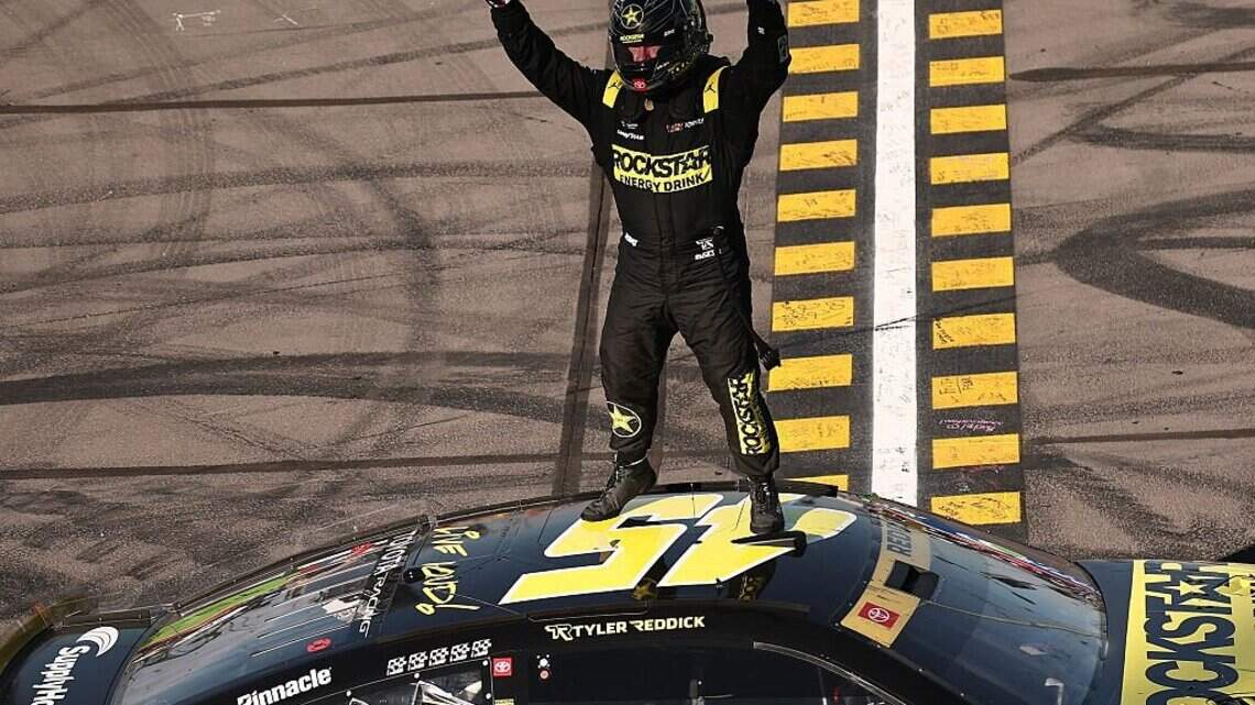 Reddick uses bold move to win NASCAR’s Freeway Insurance 500