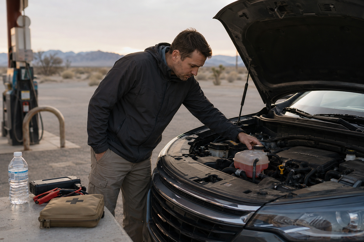  Inspecting the Cooling System Before a Desert Drive ChatGPT