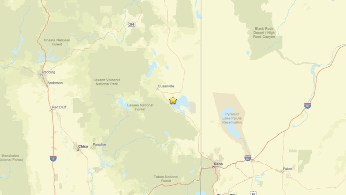 2.4 magnitude earthquake registered near Honey Lake, CA on Sept. 4