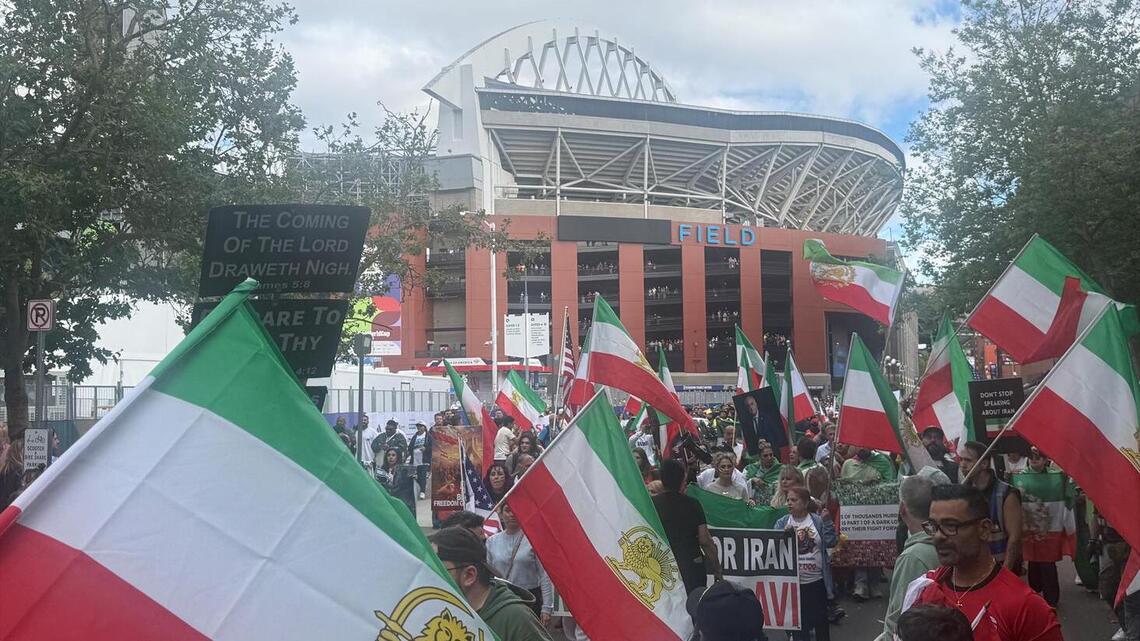 Egypt, Iran fans bring peacefully charged World Cup scene in Seattle 