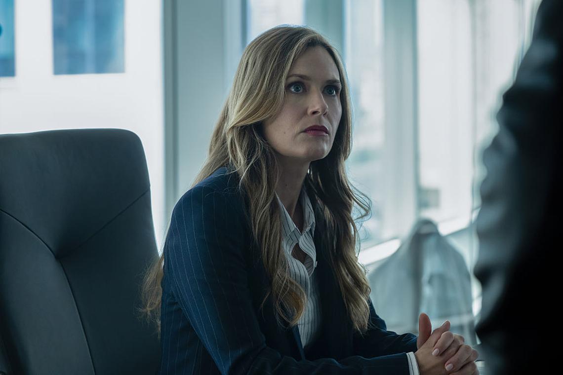 Maggie Lawson as Sarah Silver in ‘Boston Blue’CBS Photo Archive / Contributor