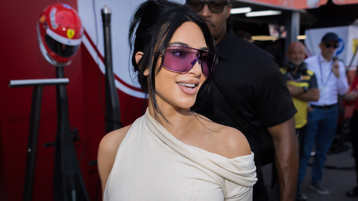 Kim Kardashian at Ariana Grande's Concert Had Fans Pointing Out Unique Link 