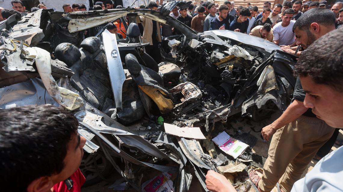 Israeli strikes in Gaza kill three, medics say, testing fragile ceasefire 
