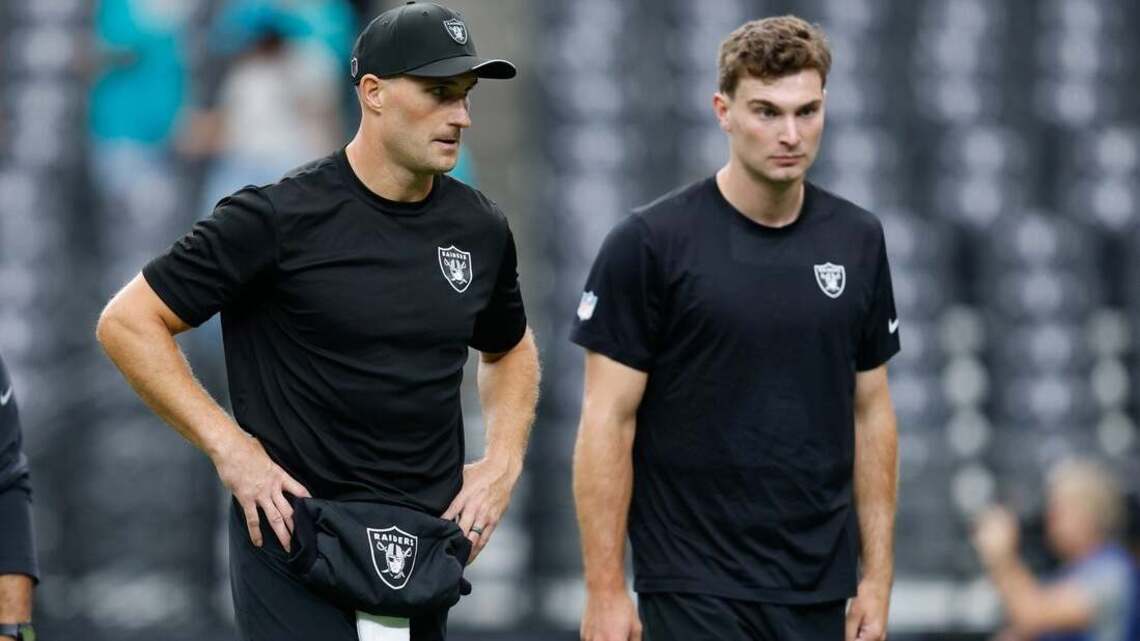 Raiders streaking wrong way, will stick with Kirk Cousins at QB 