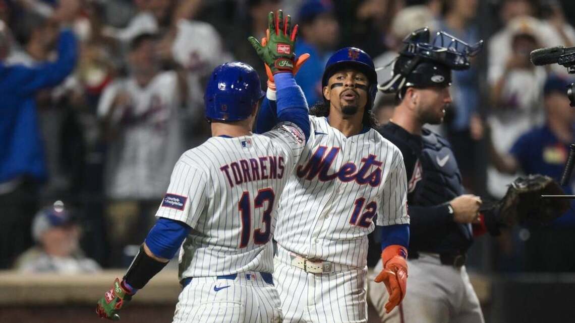 Coming off rainout, Mets focus on keeping bats hot in doubleheader vs. Braves   